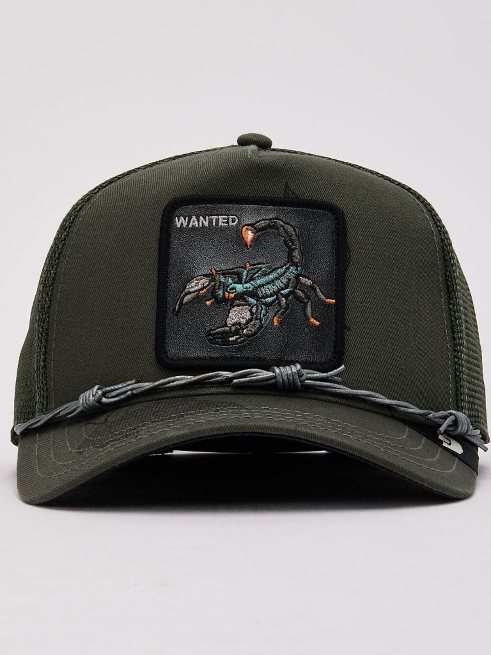 NWT Goorin Bros Animal Farm Scorpion Wanted Barbed Wire Snapback Cap - SOLD OUT